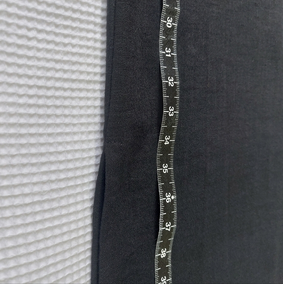 Vintage MJW Studio Midi Dress Size 16 Black Button Back Belted Career Wear - Picture 10 of 16